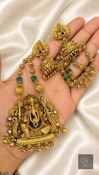 Premium Ganesha  Haaram NCLH18