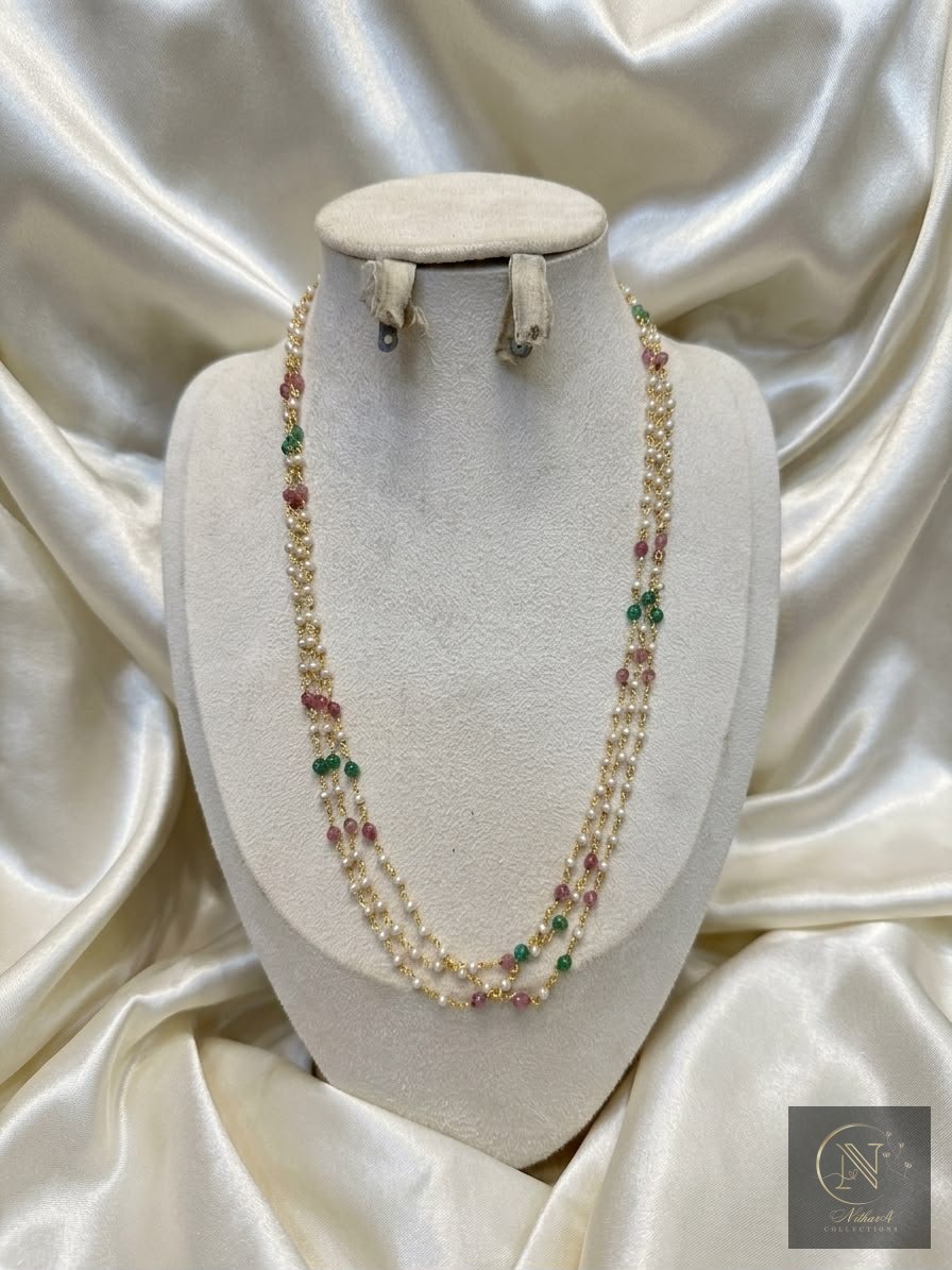Multi Perl haram (Pink & Green) NCPL021