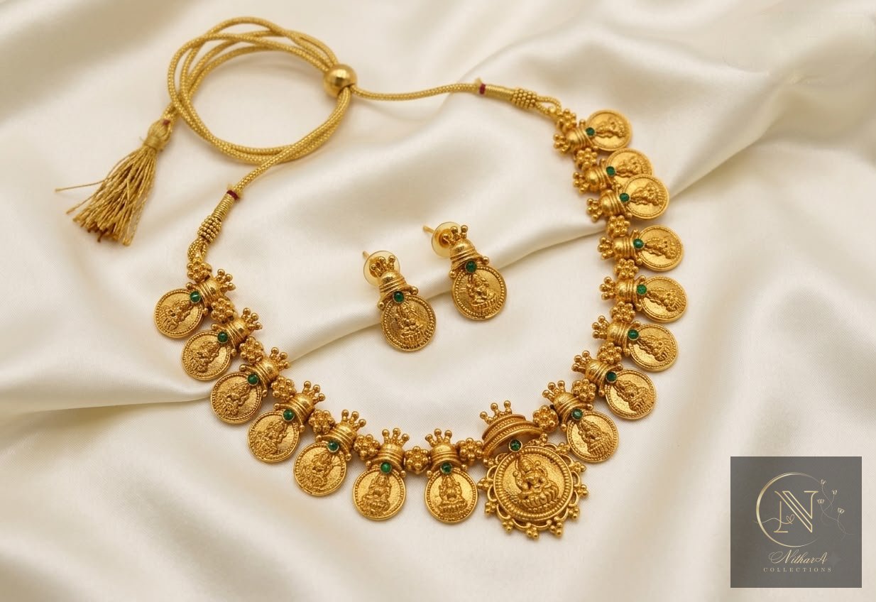 Lekshmi Coin Necklace NCNC076
