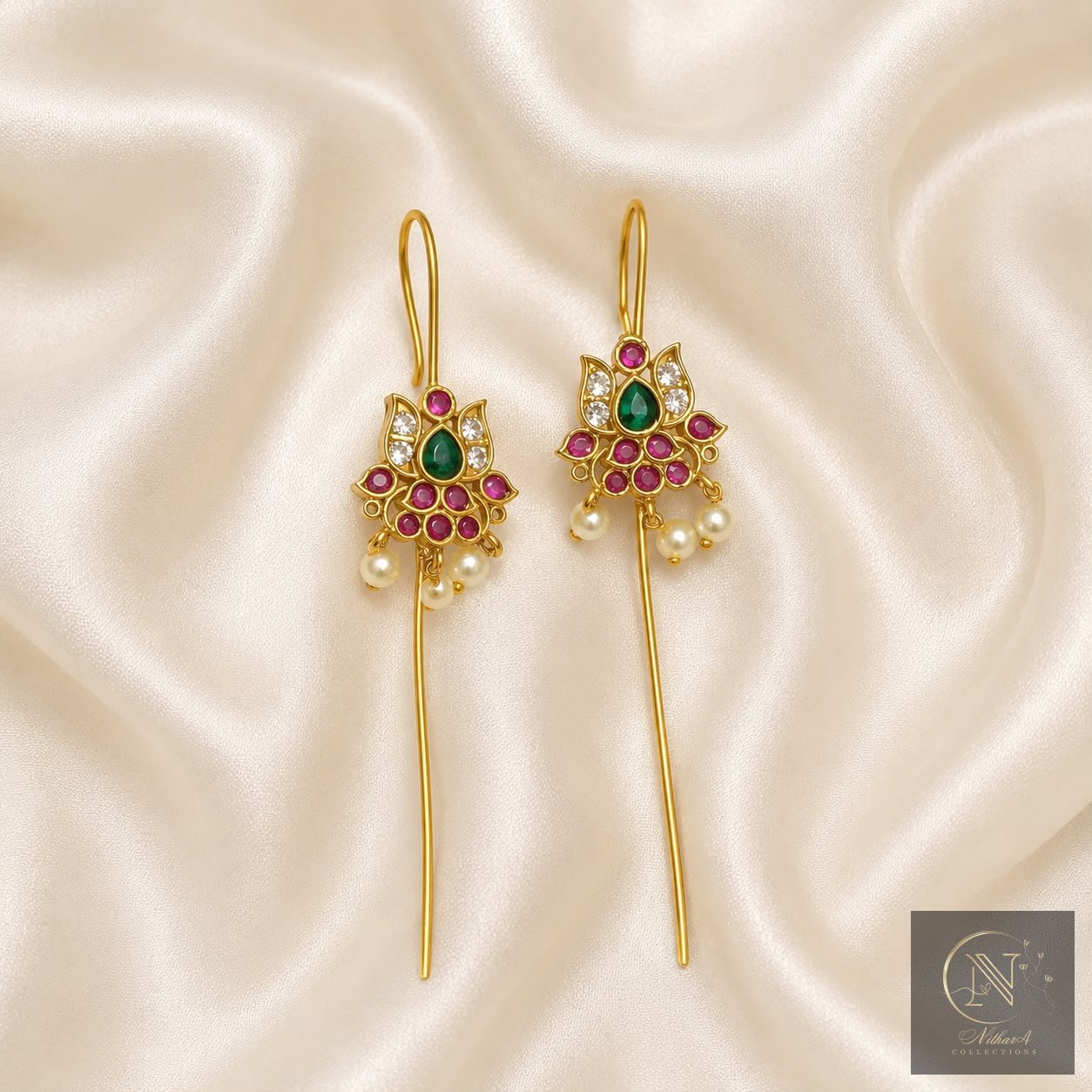 Ear cuff Lotus NCER024