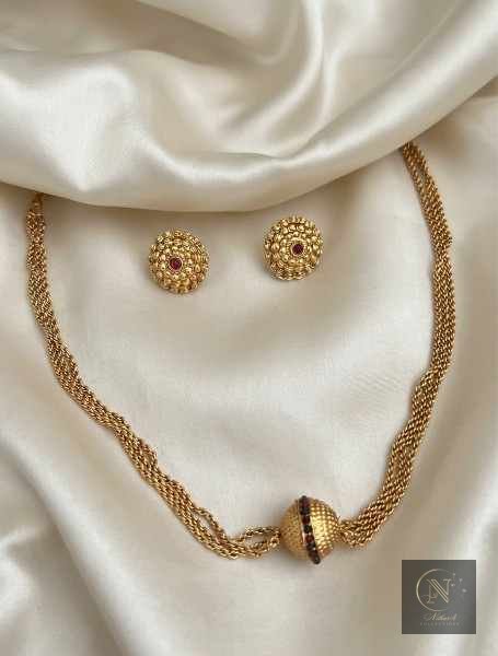 Antique Layers Necklace NCNC082